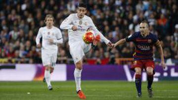James Rodr&iacute;guez fue uno de los mejores asistidores del Real Madrid en el primer semestre de 2015