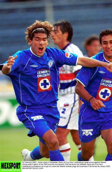 Cruz Azul, México (Summer 2002, Apertura 2002 and Clausura 2003).