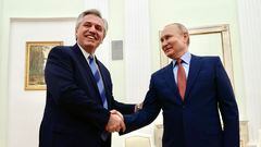 Putin felicita a Fernández por la victoria de Argentina: qué dijo y cómo respondió el presidente argentino