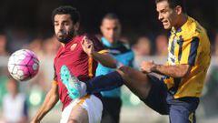 Rafa M&aacute;rquez tuvo una discreta actuaci&oacute;n en el primer juego del Hellas Verona en la Serie A en contra de la Roma.