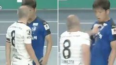 Iniesta: Angry Andrés squares up to opponent in J1 League match