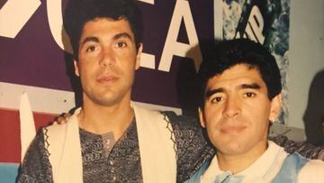 Hugo Issa, dueño del Lorca Deportiva, estuvo con Maradona en el Mundial de México 86