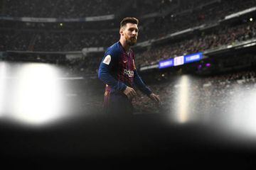 The influencer | Barcelona's Argentinian forward Lionel Messi during the Spanish Copa del Rey semi-final second leg between Real Madrid and Barcelona.