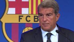 Laporta responde a la decisión de Jordi Alba