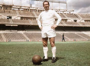 Six-time European Cup winner Paco Gento is a Real Madrid legend