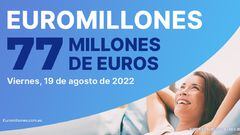 Euromillones: comprobar los resultados del sorteo de hoy, viernes 19 de agosto