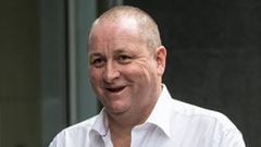 FILE: Premier League club Newcastle United have been put up for sale by owner Mike Ashley LONDON, ENGLAND - JULY 10: Owner of Sports Direct and Newcastle United, Mike Ashley, arrives at the High Court on July 10, 2017 in London, England. Mr Ashley is defe