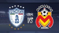 Pachuca vs Morelia en vivo online: Clausura Liga MX 2018