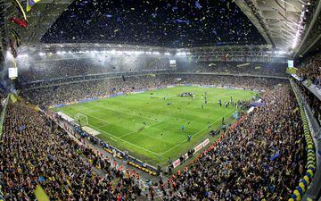 El equipo turco tiene un promedio de asistencia de 38.688 espectadores por encuentro.