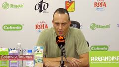 El técnico del Deportivo Pereira hablo tras lograr salir campeón en la Liga Betplay.