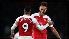 Lacazette and Aubameyang target being 'perfect' partners