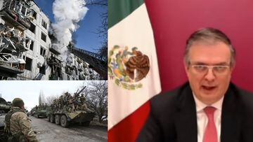 México condena la invasión de Rusia en contra de Ucrania