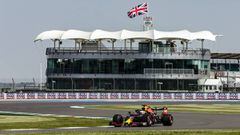 33 VERSTAPPEN Max (nld), Aston Martin Red Bull Racing Honda RB16, action during the Formula 1 Pirelli British Grand Prix 2020, from July 31 to August 02, 2020 on the Silverstone Circuit, in Silverstone, United Kingdom - Photo Xavi Bonilla / DPPI
 Xavi Bonilla / DPPI / AFP7 
 31/07/2020 ONLY FOR USE IN SPAIN
