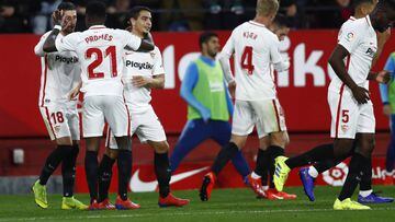Sevilla beat Barcelona 2-0 in the Copa del Rey