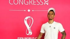 Boyka Ortíz en el sorteo del mundial de Catar 2022