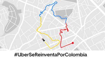 Uber vuelve a funcionar en Colombia.