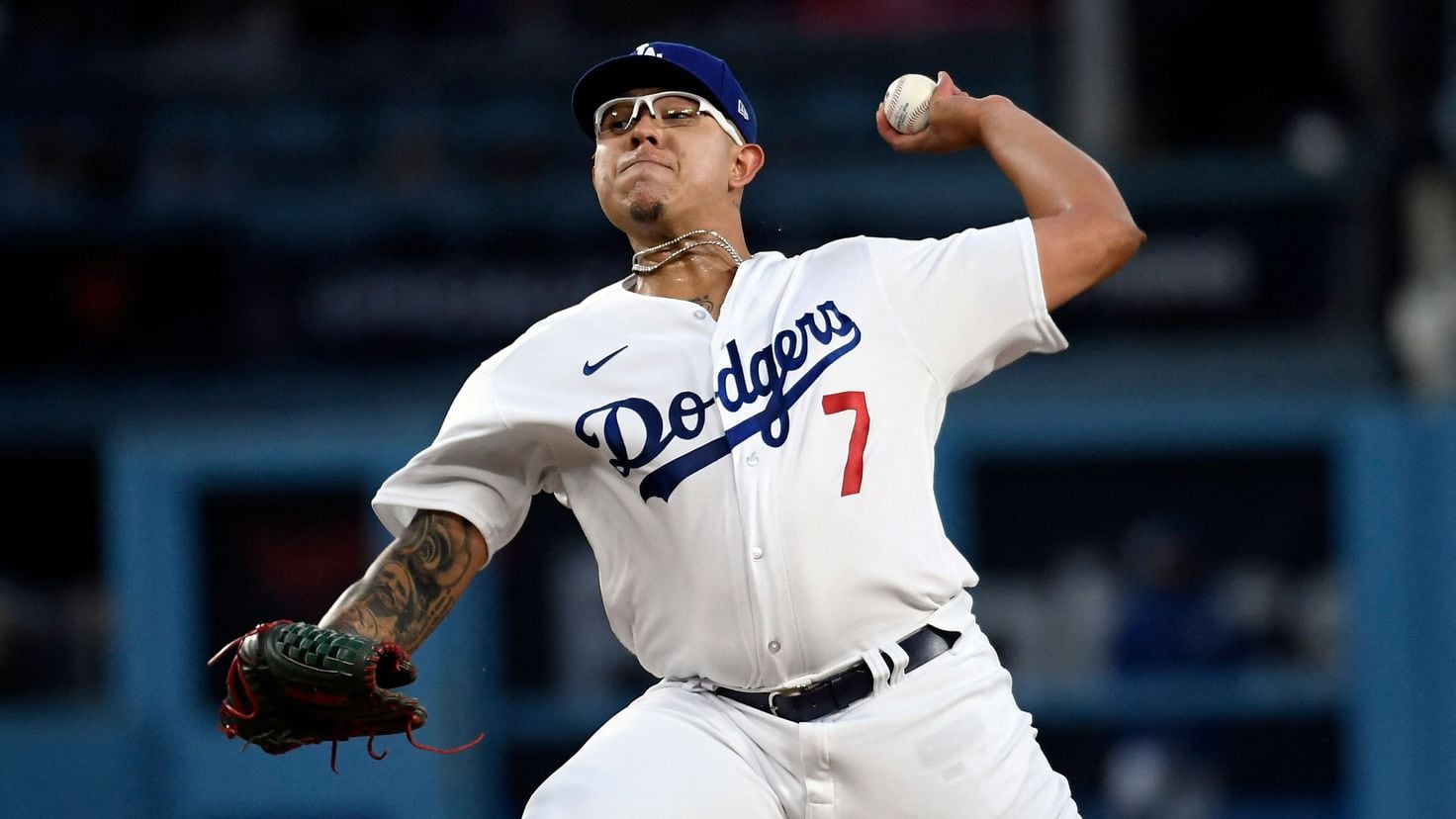 Los Angeles Dodger’s pitcher Julio Urías off to a hot start Pitching