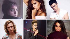 Los 6 aspirantes espa&ntilde;oles para Eurovisi&oacute;n 2017