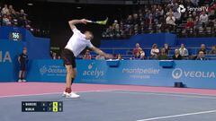 ¡Rival de Chile en Copa Davis destrozó tres raquetas en 20 segundos!