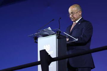Husain Al-Musallam, presidente de FINA.