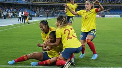 Selección Colombia Femenina en el Pascual Guerrero