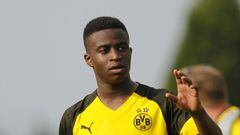 Borussia Dortmund 14-year-old Youssoufa Moukoko becomes UEFA Youth League's youngest scorer
