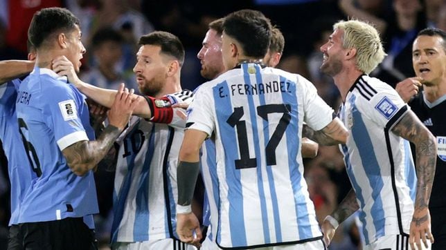 Primer partido entre Argentina y Uruguay que termina sin una sola