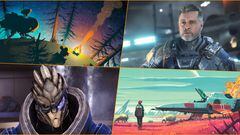 mejores juegos ciencia ficcion videojuegos starfield rpg scifi bethesda xbox ps5 pc nintendo switch outer wilds mass effect eve online star citizen