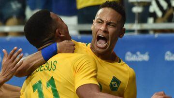 Colombia contra el Brasil de Neymar en cuartos de JJ.OO.