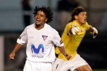 Franklin Salas ganó Libertadores, Sudamericana y Recopa con la camiseta de Liga de Quito.