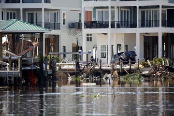 Los daños que provocó el huracán Ian en Florida