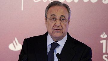 Florentino P&eacute;rez, presidente del Real Madrid.
