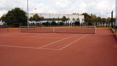 Instalaciones de tenis en Jerez.
