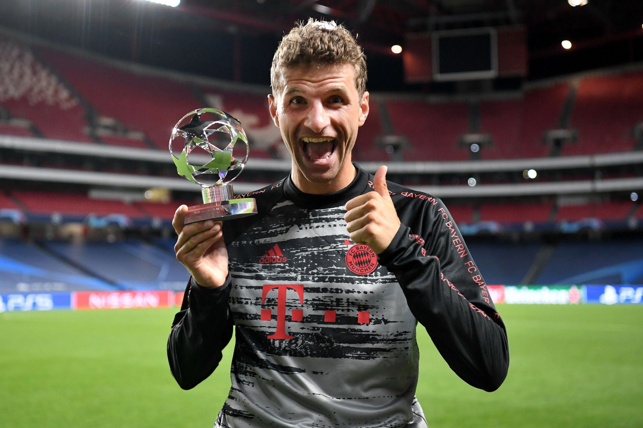 Müller, en el Allianz Arena