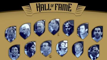 Los integrantes del Hall of Fame