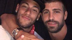 Neymar y Piqu&eacute;