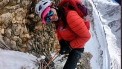 Por primera vez, una mexicana conquista montaña Ama Dablam en Nepal