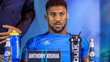 El boxeador británico Anthony Joshua.
