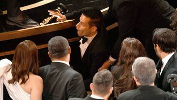 Rami Malek, atendido de urgencia por los paramédicos tras ganar el Oscar