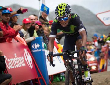Quintana held off pressure from Chris Froome to win the 2016 Vuelta