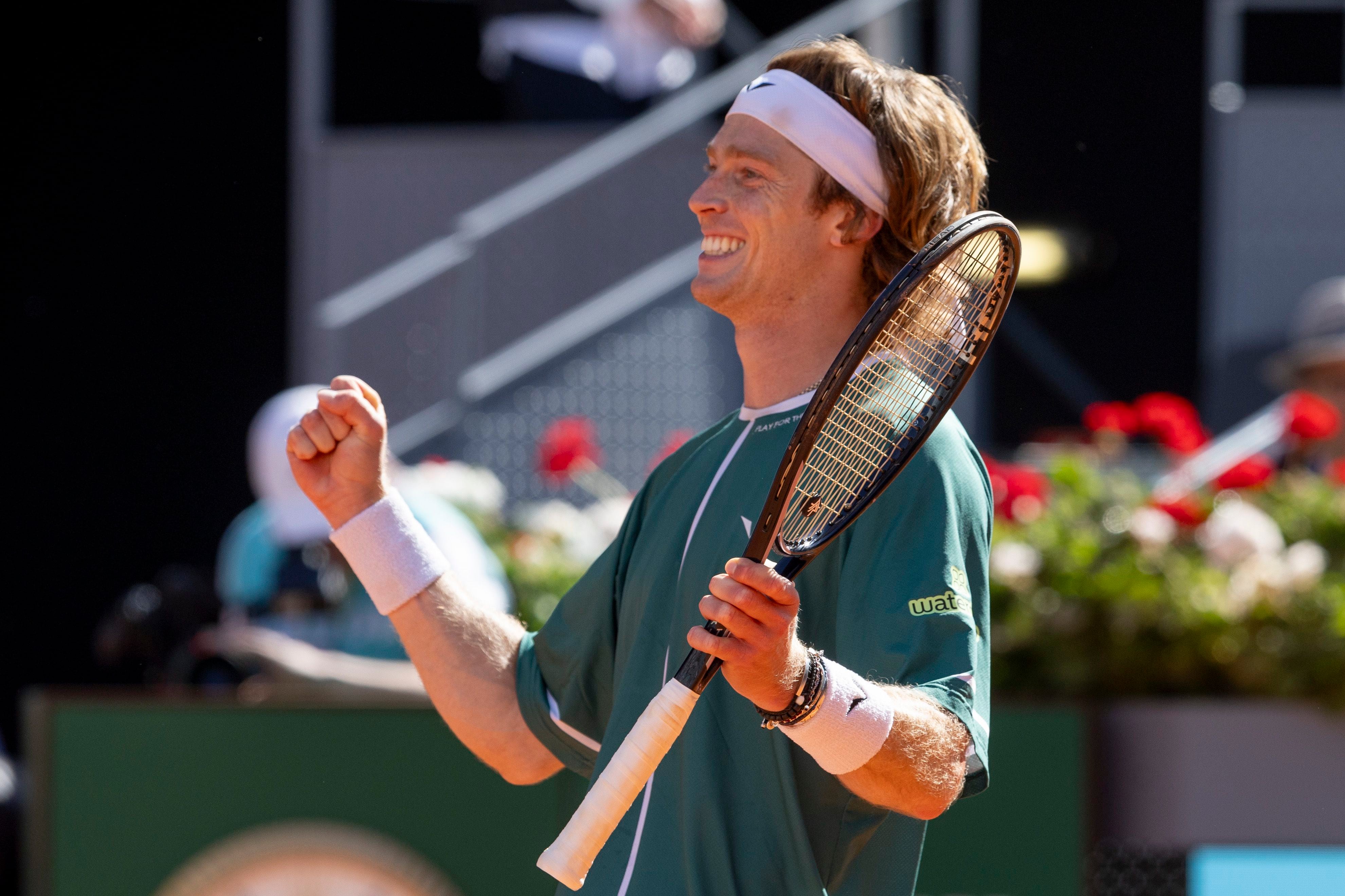 Rublev apabulla a Fritz para llegar a su quinta final de Masters 1.000