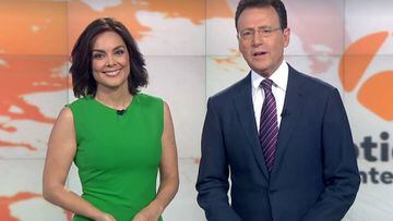 M&oacute;nica Carrillo sorprendi&oacute; en Antena 3 Noticias haciendo de Mat&iacute;as Prats con un chiste.