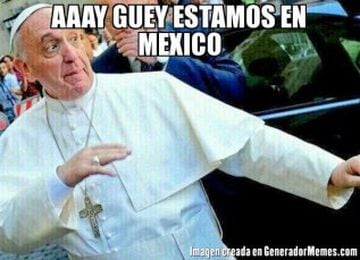El Papa en México: 20 mejores Memes de la visita del Papa Francisco a  México 20 mejores Memes de la visita del Papa Francisco a México - AS México