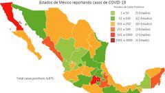 ¿Cuántos casos de coronavirus hay en México, hoy 18 de abril?
