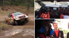 Parece que lleva toda la vida: súbete al Toyota con Alonso en sus pruebas para el Dakar