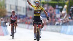 Koen Bouwman, ciclista ganador de la séptima etapa del Giro de Italia.