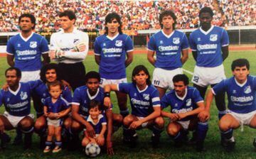 Partido 2.000: Millonarios (Colombia)-Bolívar (Bolivia) 3-2 (12-04-1989).