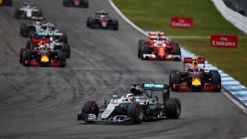Hamilton gana en Alemania y es más líder que nunca en la F1