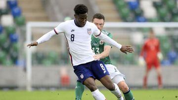 Yunus Musah earns his fourth cap for the USMNT