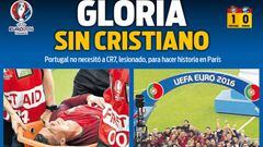 Portada del Diario Sport del 11 de julio de 2016.